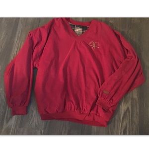 💥ANTIGUA Deep Red windbreaker jacket